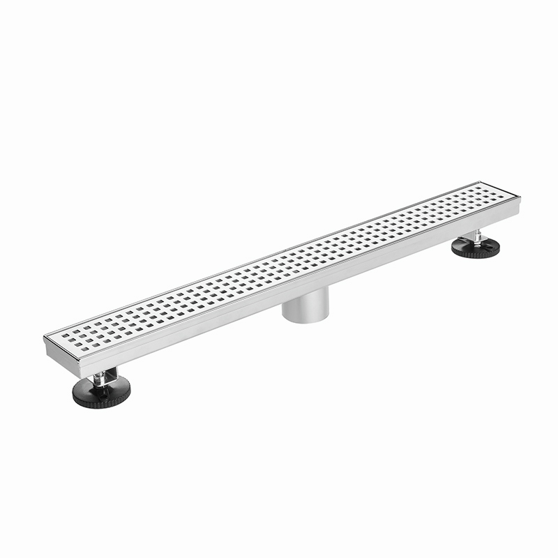 Square Hole Panel Linear Shower Drain